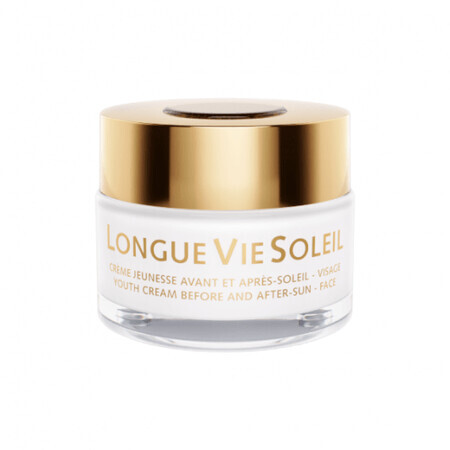 Crema viso dopo l'esposizione al sole Guinot Longue Vie Creme Apres Soleil effetto rigenerante 50ml