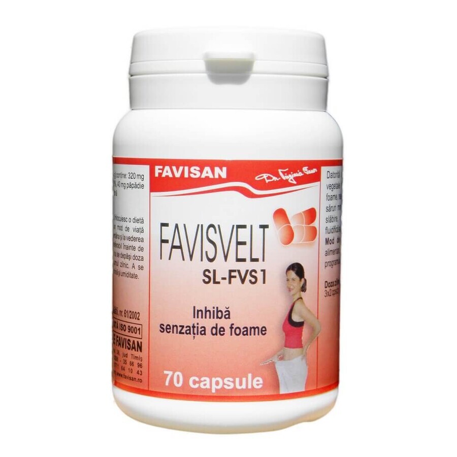 Favisvelt SL-FVS1, 70 gélules, Favisan