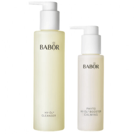 Babor HY-ÖL Cleanser&Phyto HY-ÖL Booster Calming Cleansing Set for Sensitive Skin 200+100ml