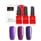 Bluesky Perfect Purples mini trio de vernis à ongles semi-permanent 3x5ml