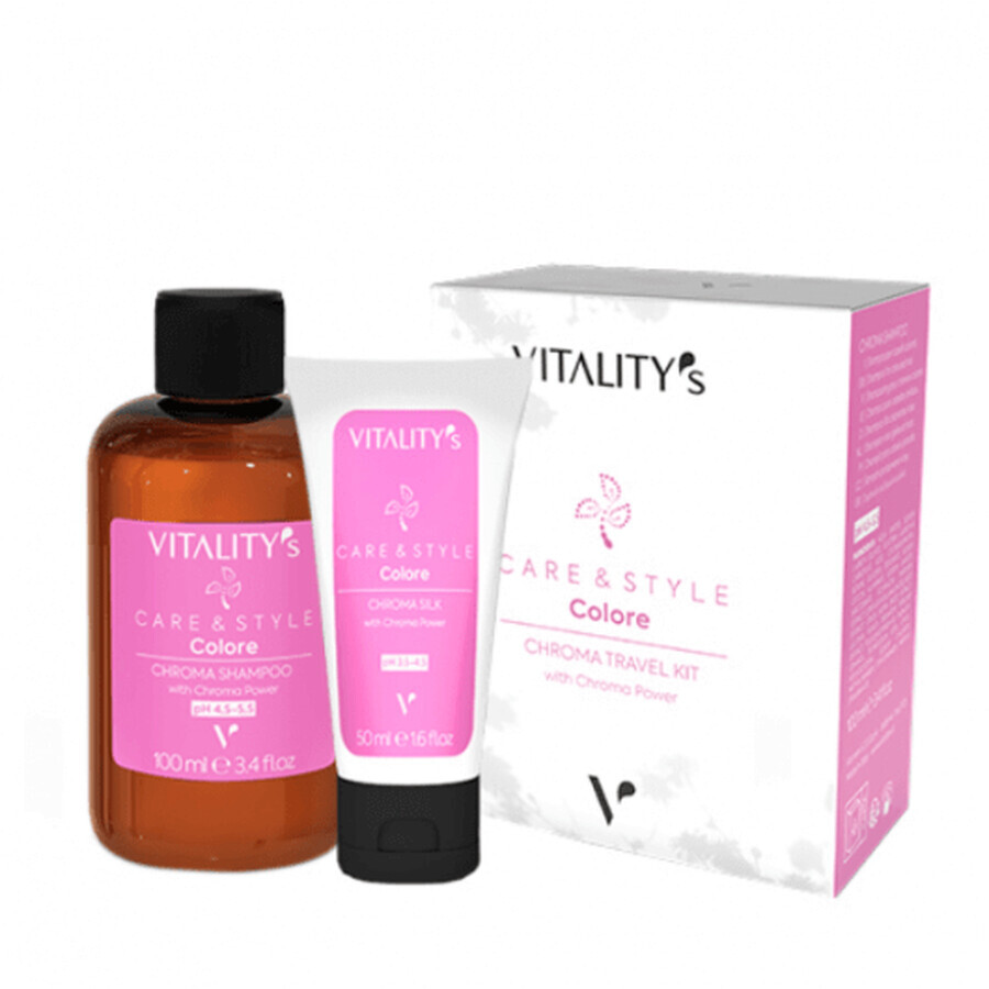 Vitality's Care&Style Colore Chroma Travel Kit für coloriertes Haar 1x100ml 1x50ml