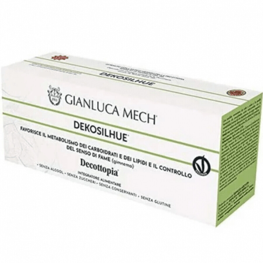 Liquid food supplement Gianluca Mech Decottopia Dekosilhue Decopocket 8x30ml