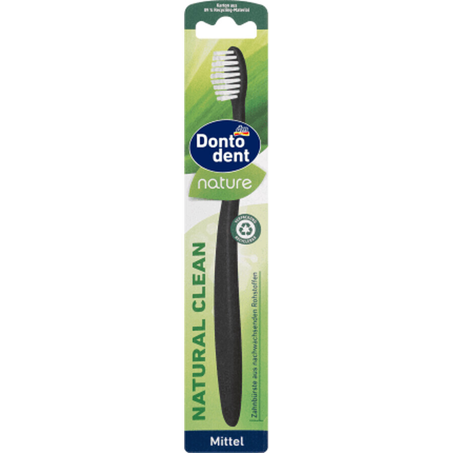Dontodent Spazzolino nature Natural Clean medio, 1 pz