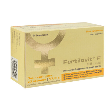 Fertilovit F 35 plus, 30 capsule, Gonadosan