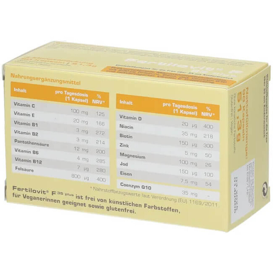 Fertilovit F 35 plus, 90 gélules, Gonadosan