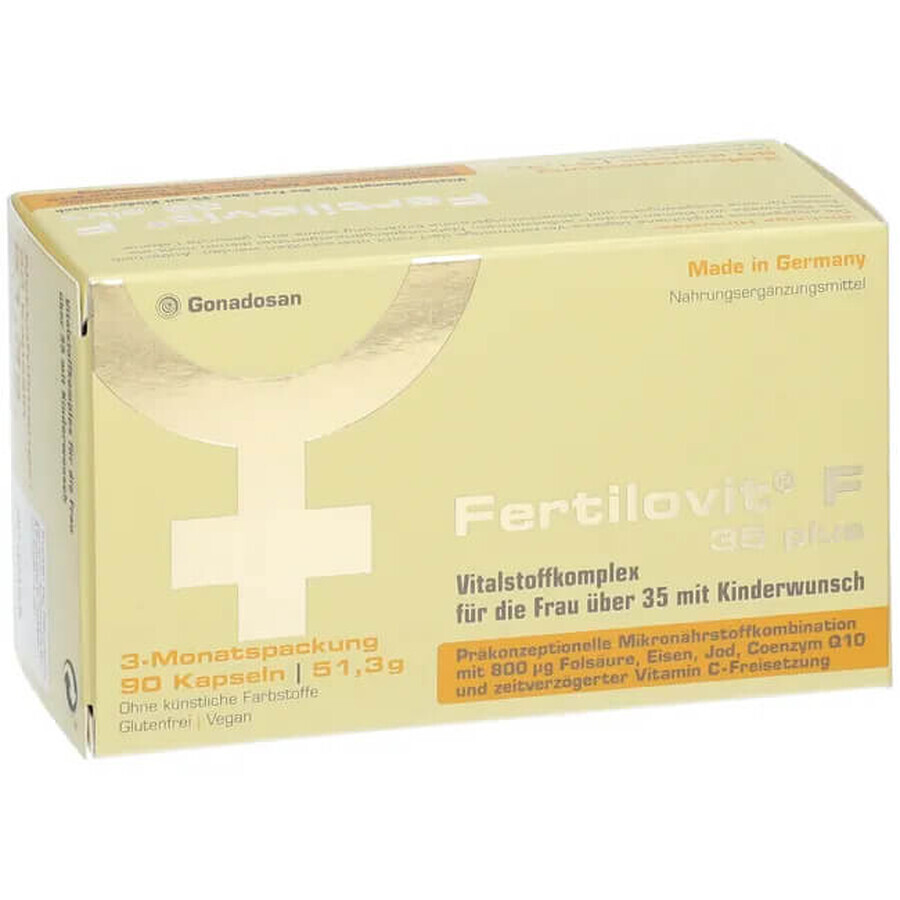 Fertilovit F 35 plus, 90 gélules, Gonadosan