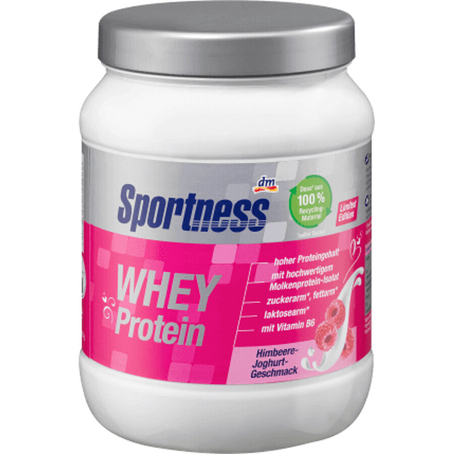 Sportness Proteinpulver mit Himbeer-Joghurt-Geschmack, 450 g