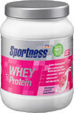 Sportness Pudră de proteine cu aromă de iaurt de zmeură, 450 g