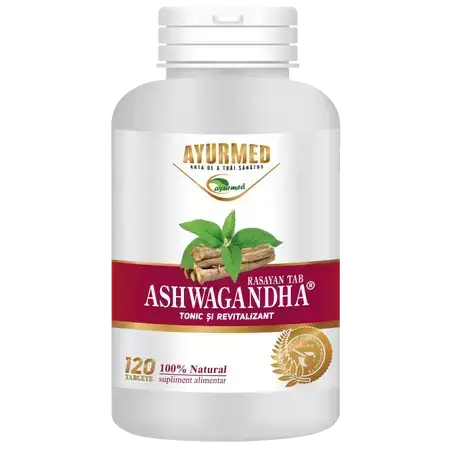 Ashwagandha Rasayan, 120 Tabletten, Ayurmed
