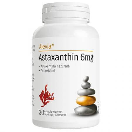 Astaxanthine 6 mg, 30 gélules, Alevia