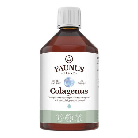 Collagene liquido idrolizzato ed estratti vegetali, 500ml, Faunus