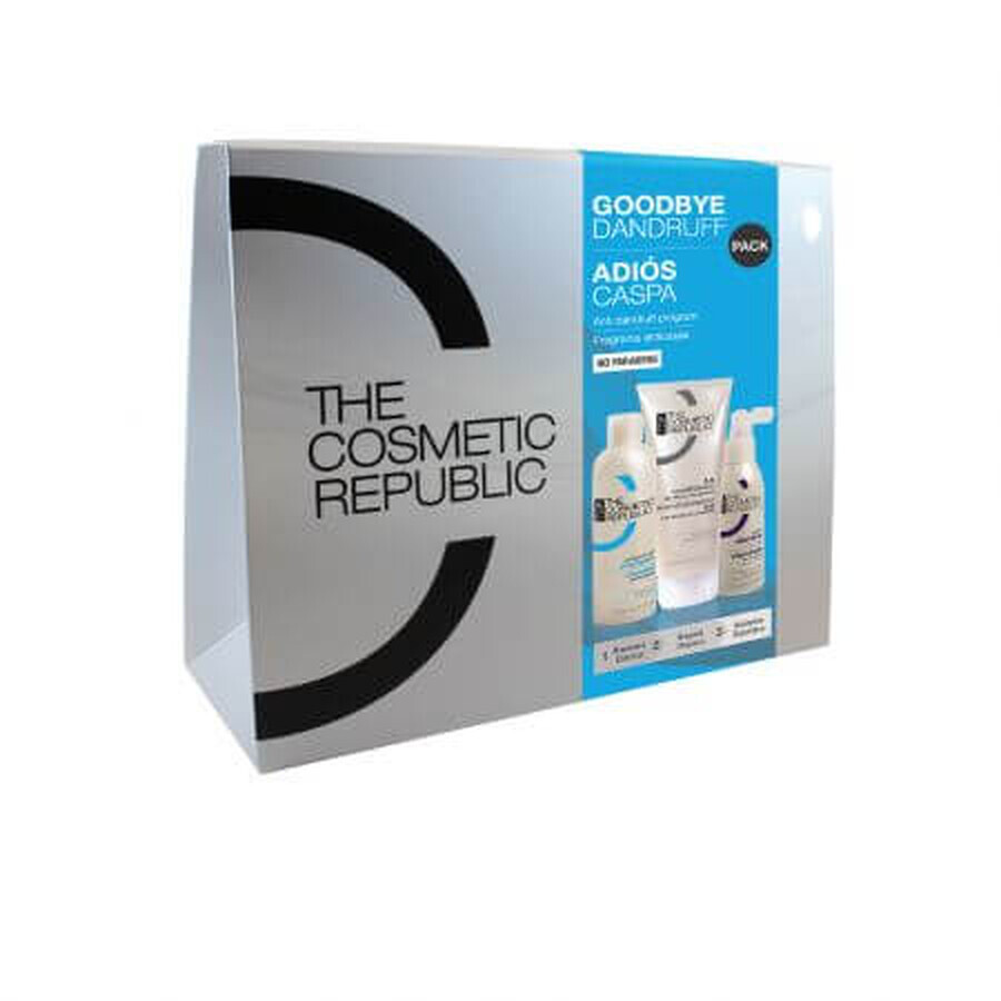 Kit antipelliculaire Goodbye Dandruff, The Cosmetic Republic