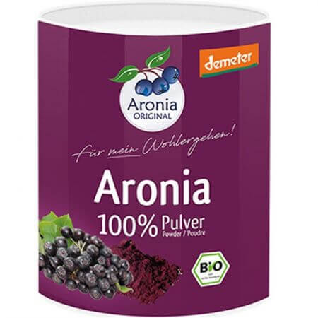 Pulbere bio din aronia, 100 g, Aronia Original