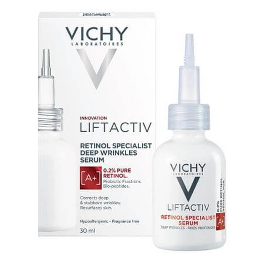 Vichy Liftactiv Specialist Anti-Falten-Serum mit Retinol, 30 ml
