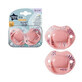 Sucettes orthodontiques Fashion, 0 - 6 mois, rose, 2 pi&#232;ces, Tommee Tippee