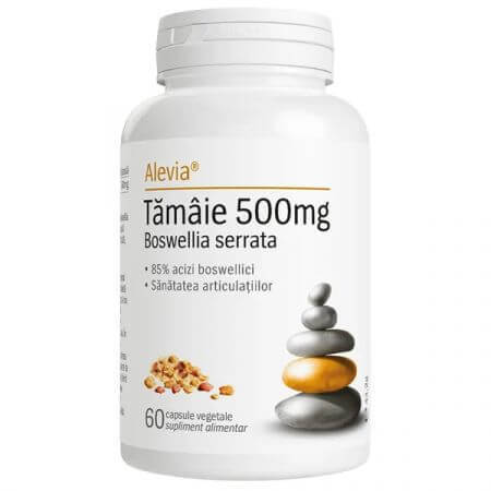 Incenso 500 mg Boswellia Serrata, 60 capsule, Alevia