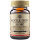 Gentle Iron Gentle Iron 20 mg, 90 g&#233;lules, Solgar