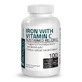 Fer avec vitamine C, 100 comprim&#233;s, Bronson Laboratories