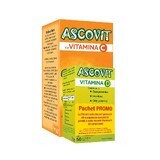 Ascovit avec Vitamine C goût orange 60 comprimés + Ascovit Vitamine D 50 comprimés, Perrigo