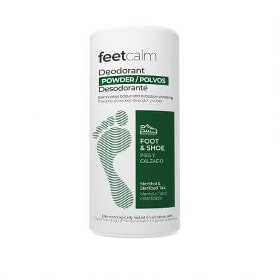 Deodorante in polvere per piedi, 100 g, Foot Calm