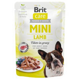 Wet food with lamb for dogs Fillets in Gravy, 85 g, Brit