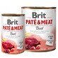 Pate &amp;amp; Meat nourriture humide pour chiens avec du bœuf, 400 g, Brit