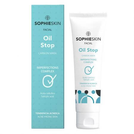 Masque pour peaux acnéiques Oil Stop, 75 ml, Sophieskin