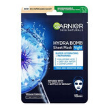 Masque hydratant et réparateur Skin Naturals à l'extrait de bleuet et à l'acide hyaluronique, 28 g, Garnier