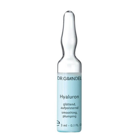 Hyaluron Hautstraffendes, glättendes und feuchtigkeitsspendendes Konzentrat (40379), 3 ml, Dr. Grandel