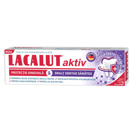 Dentifrice Aktiv Enamel, 75 ml, Lacalut