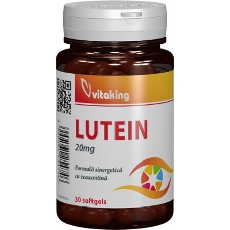 Lutéine, 20 mg 30 cps, Vitaking