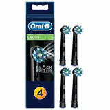 Recharges pour brosse à dents électrique Cross Action Black Edition, 4 pièces, Oral B