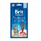 Friandises pour chats &#224; base d&#39;agneau et de dinde Premium By Nature Cat Sticks, 3 pi&#232;ces, Brit