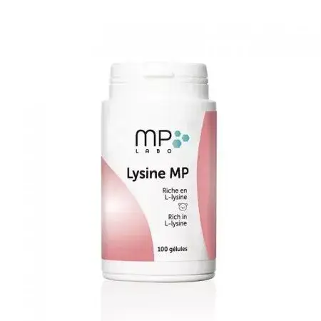 Essential amino acid for cats Lysine MP, 100 capsules, Mp Labo