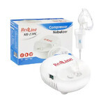 Dispositivo aerosol RedLine NB-230C, maschera per bambini e adulti, tazza nebulizzatore, particelle da 4 micron, nebulizzatore inalatore con compressore
