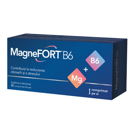 Magnefort B6, 30 comprimés, Biofarm