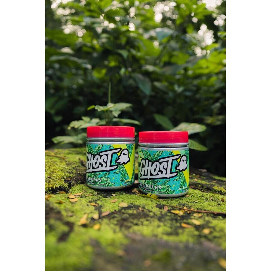 GHOST® Greens, mélange de super-aliments verts avec arôme naturel, 285 g, GNC