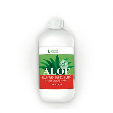 Gel d'aloe vera, 200 ml, Remedia