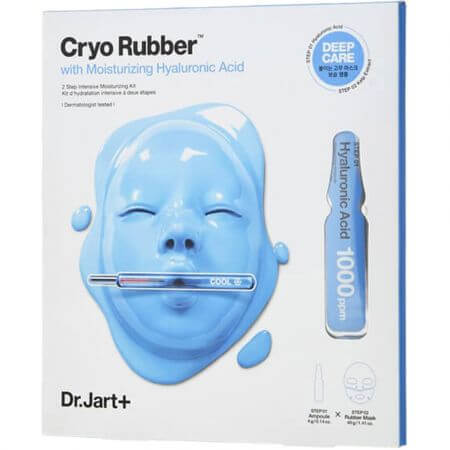 Maschera idratante all'acido ialuronico Cryo Rubber, Dr.Jart+