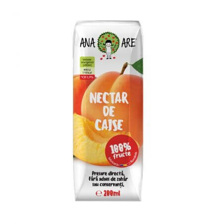 Nectar d'abricot, 200 ml, Ana Are