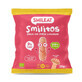 Smilitos Organic Puffs avec huile d&#39;olive, banane et fraise, +6 mois, 25 g, Smileat