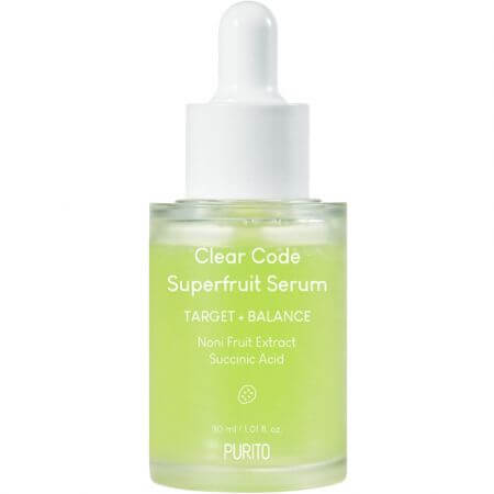 Siero viso Clear Code Superfruit, 30 ml, Purito