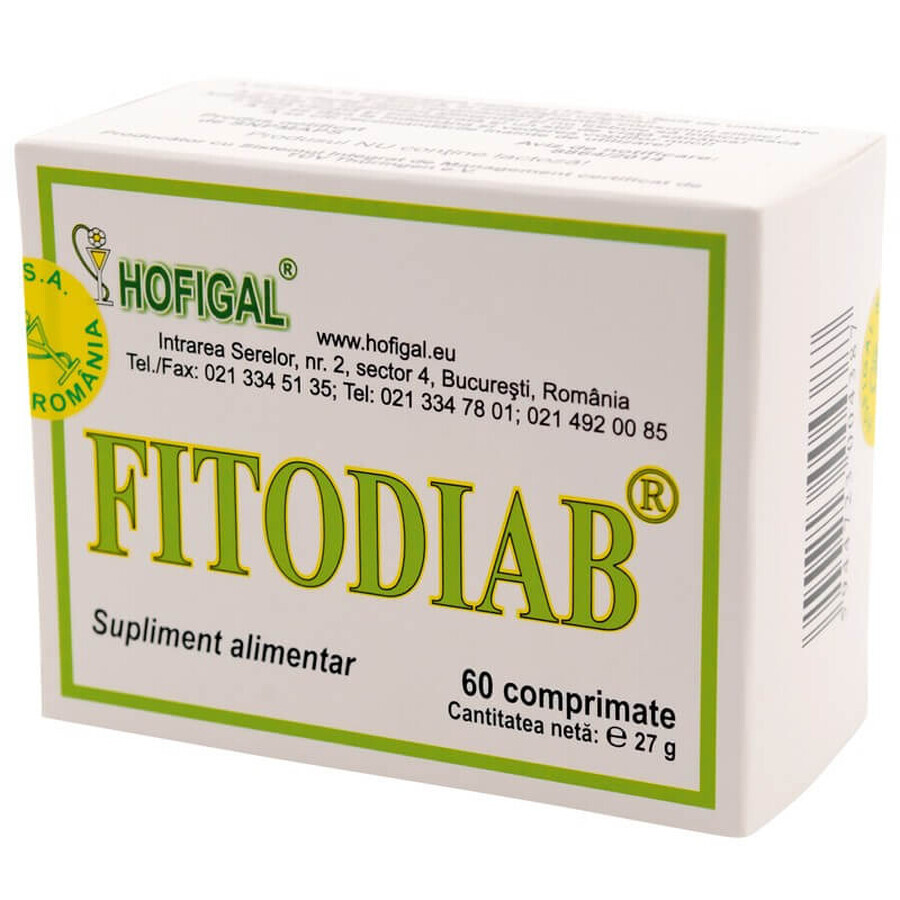Fitodiab, 60 comprimés, Hofigal