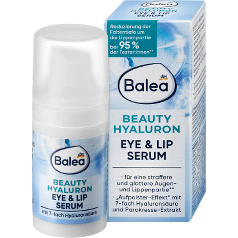 Balea Hyaluronsäure-Serum für Augen und Lippen, 15 ml
