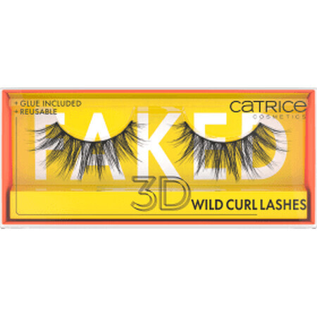 Catrice Faked 3D Wild Curl Faux Cils, 1 pièce