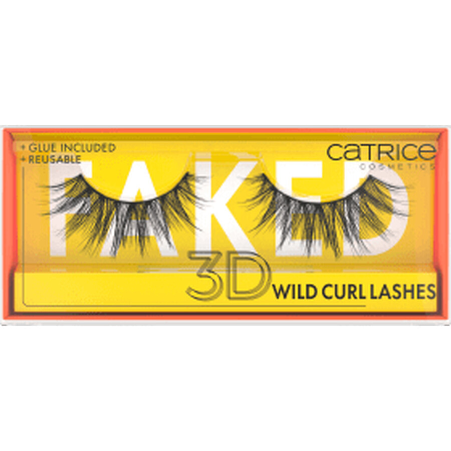 Catrice Faked 3D Wild Curl Faux Cils, 1 pièce