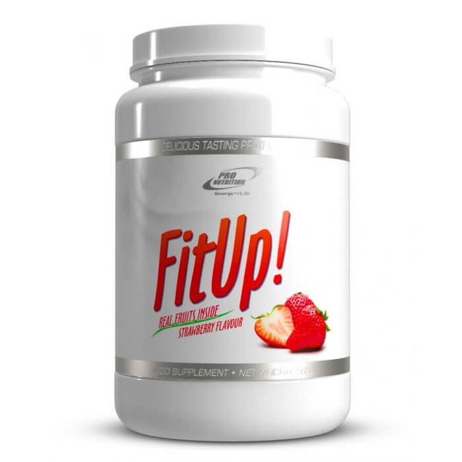 FitUp à la fraise, 900 g, Pro Nutrition