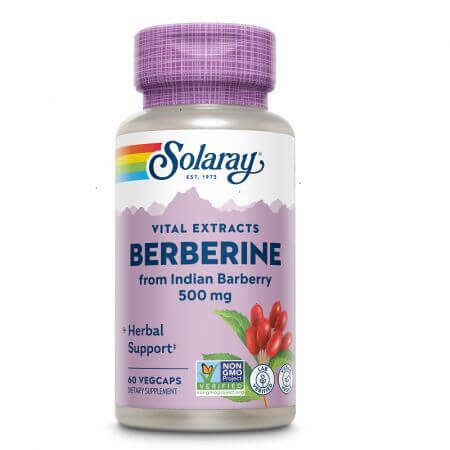 Berbérine, 60 gélules végétales, Solaray