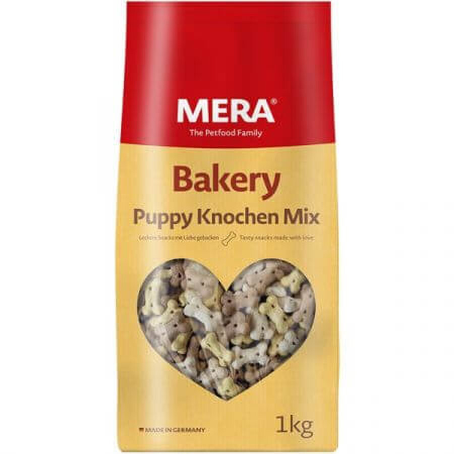 Biscotti per cani Puppy Knochen Mix, 1 Kg, Mera