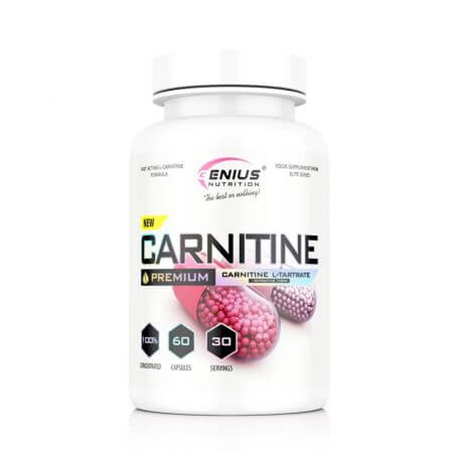 Carnitine, 60 gélules, Genius Nutrition
